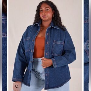 Dark Blue Denim Big Bud Press Overshirt